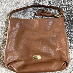 Authentic Michael Kors genuine leather shoulder bag